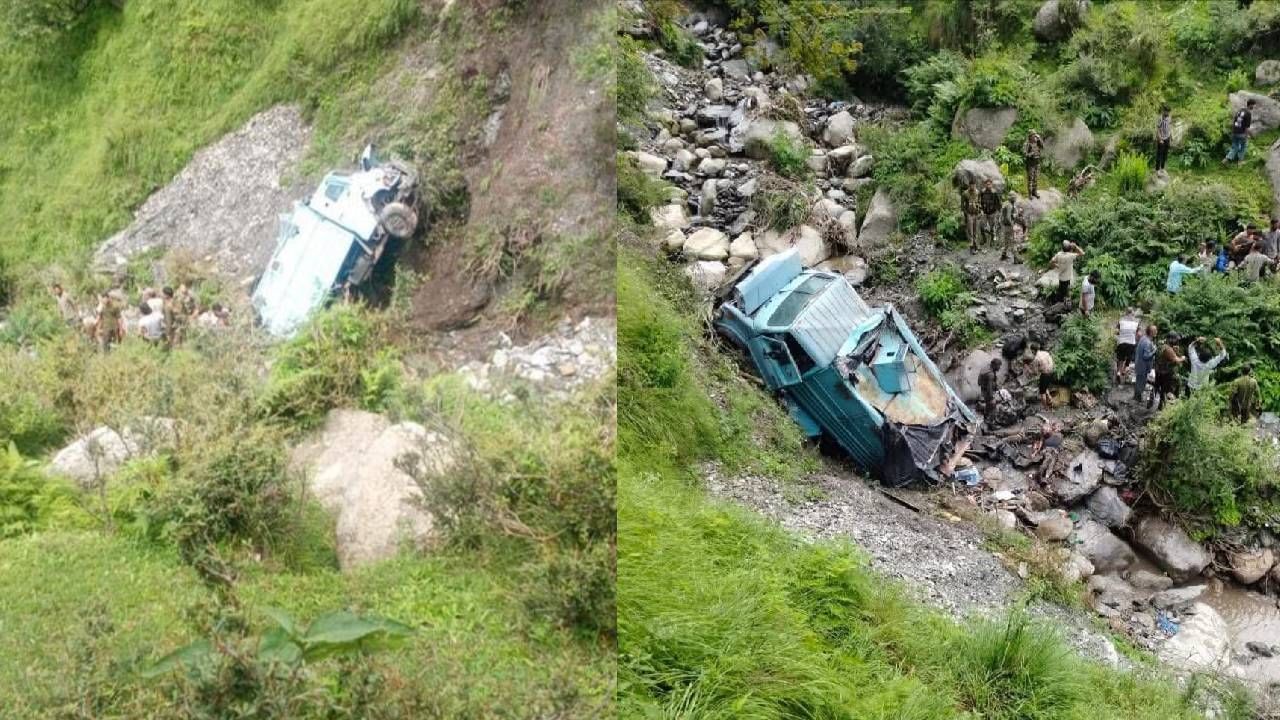 Video: ಸಿಆರ್​​ಪಿಎಫ್​ ಸಿಬ್ಬಂದಿಯನ್ನು ಹೊತ್ತೊಯ್ಯುತ್ತಿದ್ದ ವಾಹನ ಕಂದಕಕ್ಕೆ ಉರುಳಿ ಮೂವರು ಸಾವು, 15 ಮಂದಿಗೆ ಗಾಯ