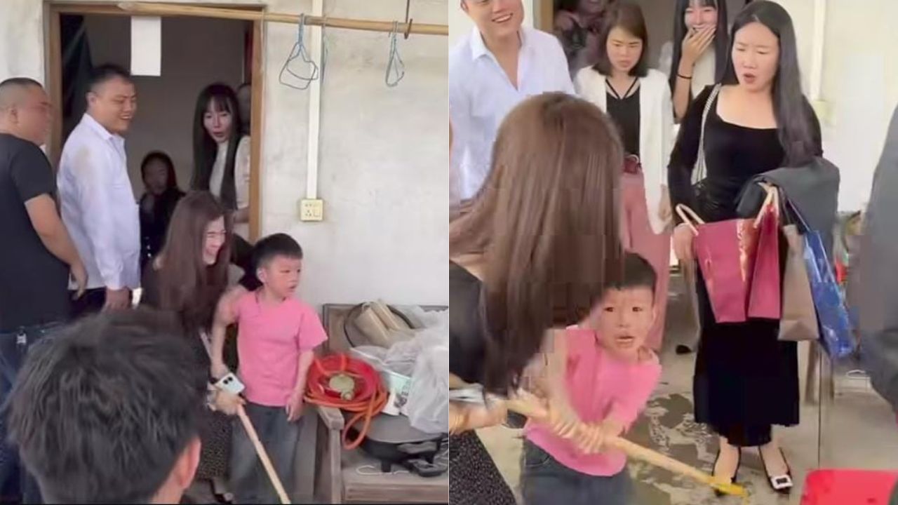 Video: ಅತ್ತೆಯನ್ನು ನನ್ನಿಂದ ದೂರ ಮಾಡ್ತಿಯಾ ಎಂದು ಮಾವನನ್ನು ತರಾಟೆಗೆ ತೆಗೆದುಕೊಂಡ ಪುಟಾಣಿ Video: ಅತ್ತೆಯನ್ನು ನನ್ನಿಂದ ದೂರ ಮಾಡ್ತಿಯಾ ಎಂದು ಮಾವನನ್ನು ತರಾಟೆಗೆ ತೆಗೆದುಕೊಂಡ ಪುಟಾಣಿ