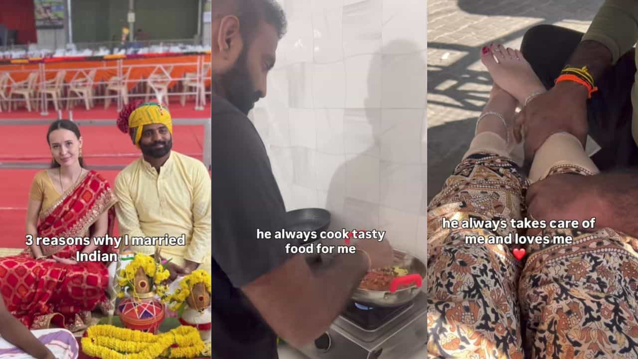 Video: ಭಾರತೀಯನನ್ನು ಮದುವೆಯಾಗಿದ್ದು ಇದೇ ಕಾರಣಕ್ಕೆ ಎಂದ ರಷ್ಯಾದ ಮಹಿಳೆ Video: ಭಾರತೀಯನನ್ನು ಮದುವೆಯಾಗಿದ್ದು ಇದೇ ಕಾರಣಕ್ಕೆ ಎಂದ ರಷ್ಯಾದ ಮಹಿಳೆ