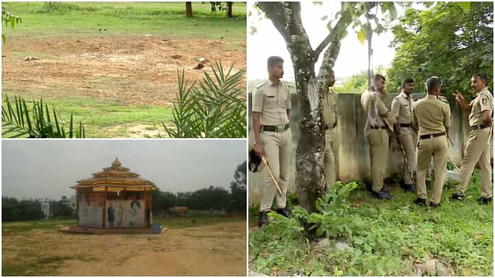 ವಿಷ್ಣುವರ್ಧನ್ ಸಮಾಧಿ ನೆಲಸಮ; ಅಭಿಮಾನ್ ಸ್ಟುಡಿಯೋದಲ್ಲಿ ಪೊಲೀಸ್ ಭದ್ರತೆ ವಿಷ್ಣುವರ್ಧನ್ ಸಮಾಧಿ ನೆಲಸಮ; ಅಭಿಮಾನ್ ಸ್ಟುಡಿಯೋದಲ್ಲಿ ಪೊಲೀಸ್ ಭದ್ರತೆ