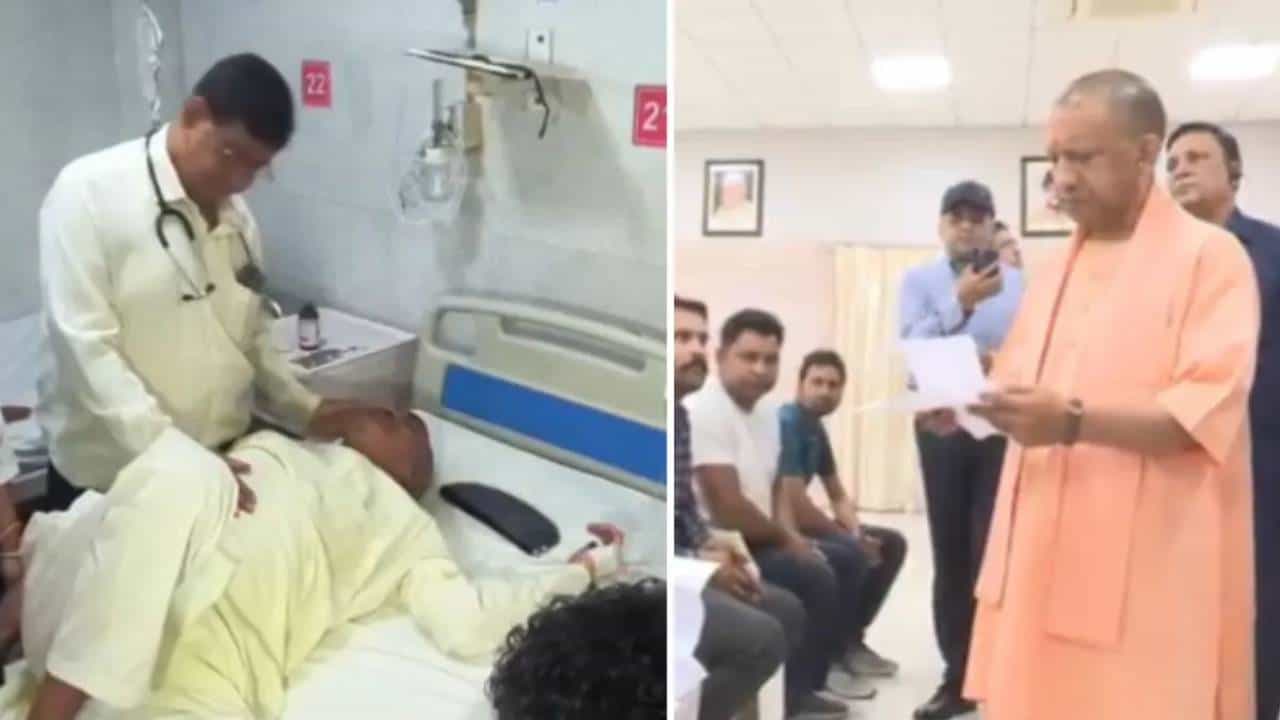 ವಿಷ ಕುಡಿದು ಸಿಎಂ ಯೋಗಿಯ ಜನತಾ ದರ್ಬಾರ್​ಗೆ ಬಂದ ವ್ಯಕ್ತಿ
