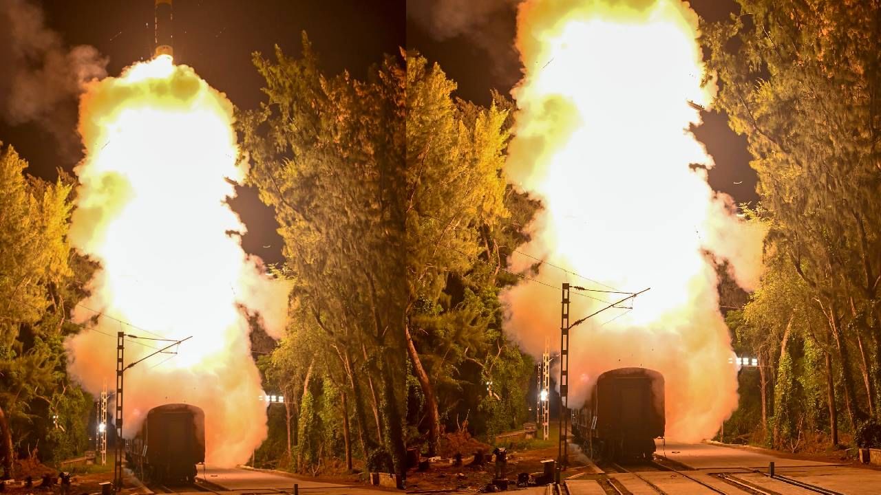 ಭಾರತದ ರಕ್ಷಣಾ ವಲಯಕ್ಕೆ ಮತ್ತಷ್ಟು ಬಲ, ರೈಲಿನಿಂದ ಉಡಾಯಿಸಬಹುದಾದ ಅಗ್ನಿ ಪ್ರೈಂ ಕ್ಷಿಪಣಿ ಪರೀಕ್ಷೆ ಯಶಸ್ವಿ