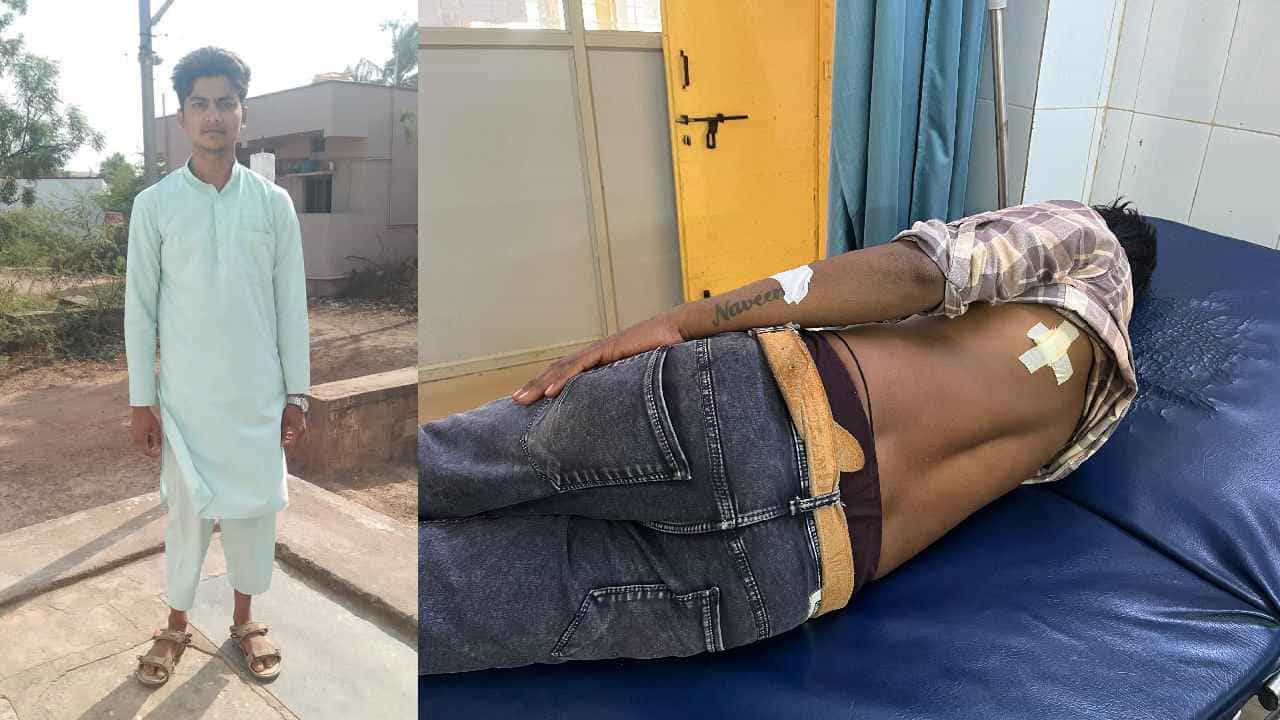 ಗಣೇಶ ಮೆರವಣಿಗೆ ವೇಳೆ ಹಸಿರು ಧ್ವಜ ತಂದು ಮುಸ್ಲಿಂ ಯುವಕ ಗಲಾಟೆ: ಹಿಂದೂ ಯುವಕನಿಗೆ ಚಾಕು ಇರಿತ ಗಣೇಶ ಮೆರವಣಿಗೆ ವೇಳೆ ಹಸಿರು ಧ್ವಜ ತಂದು ಮುಸ್ಲಿಂ ಯುವಕ ಗಲಾಟೆ: ಹಿಂದೂ ಯುವಕನಿಗೆ ಚಾಕು ಇರಿತ