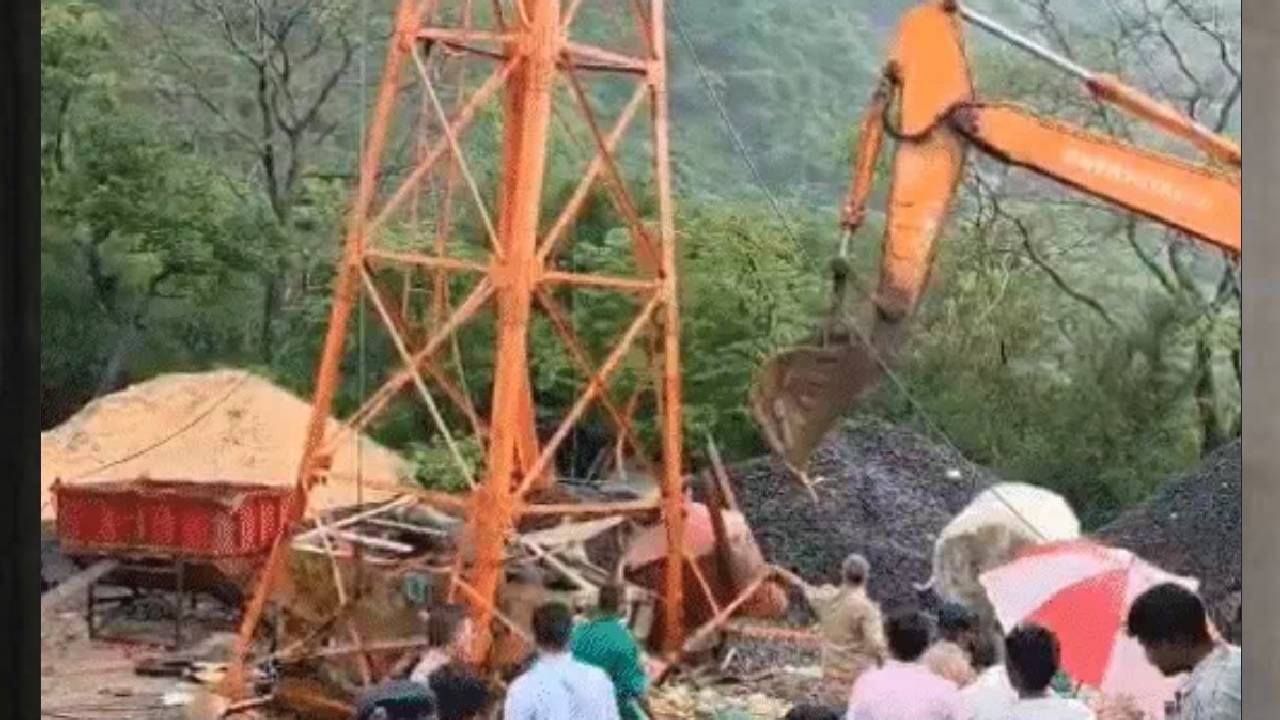 ಗುಜರಾತ್​ನ ಪಾವಗಡ ಬೆಟ್ಟದ ದೇವಾಲಯದಲ್ಲಿ ರೋಪ್‌ವೇ ಕುಸಿದು 6 ಜನ ಸಾವು