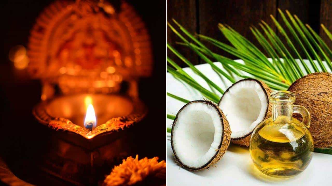 Daily Devotional: ಕೊಬ್ಬರಿ ಎಣ್ಣೆಯಿಂದ ದೇವರಿಗೆ ದೀಪ ಹಚ್ಚಿ; ಪ್ರಯೋಜನ ಸಾಕಷ್ಟಿವೆ