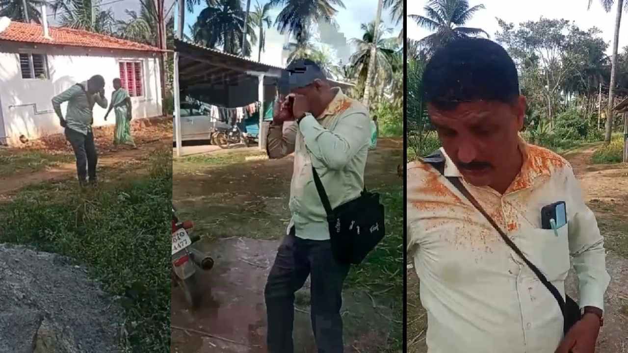 ನೋಟಿಸ್ ಕೊಡಲು ಹೋಗಿದ್ದ ಕೋರ್ಟ್ ಅಮಿನ್ ಕಣ್ಣಿಗೆ ಖಾರದಪುಡಿ ಎರಚಿದ ಮಹಿಳೆ ನೋಟಿಸ್ ಕೊಡಲು ಹೋಗಿದ್ದ ಕೋರ್ಟ್ ಅಮಿನ್ ಕಣ್ಣಿಗೆ ಖಾರದಪುಡಿ ಎರಚಿದ ಮಹಿಳೆ