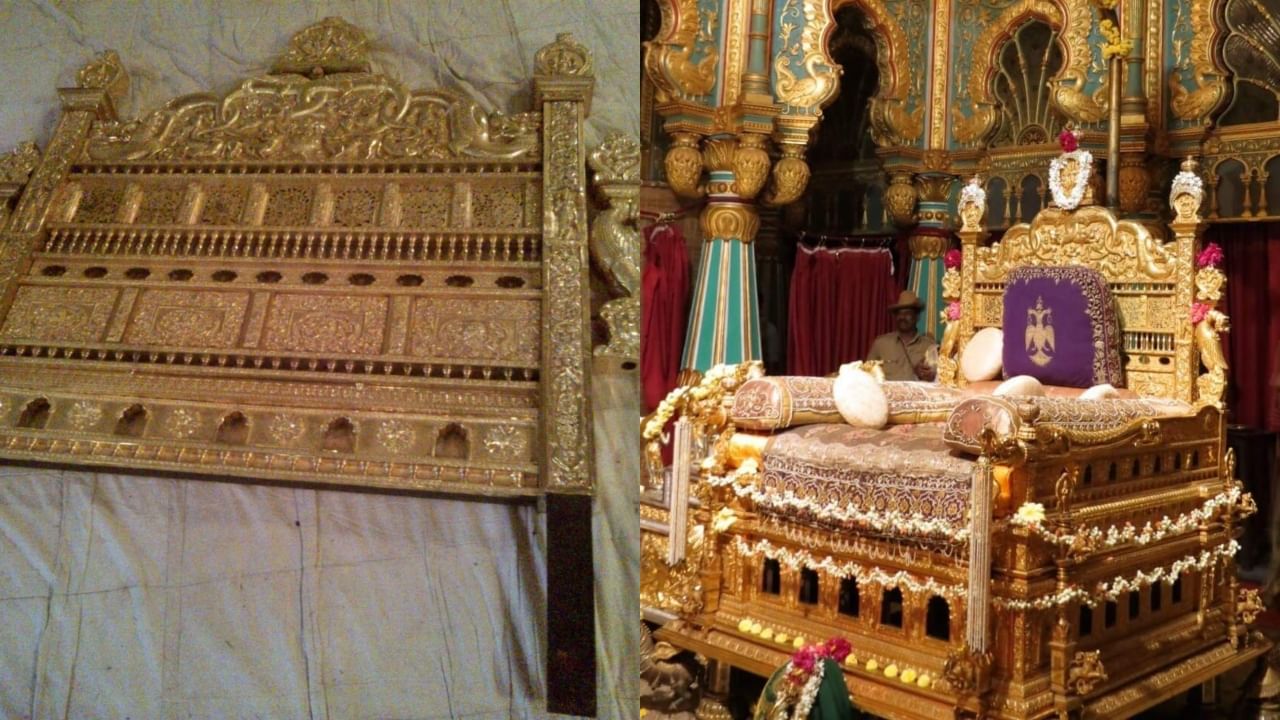 ನಾಡಹಬ್ಬ ದಸರಾಗಾಗಿ ಅರಮನೆಯಲ್ಲಿ ಸಕಲ ಸಿದ್ಧತೆಗಳು ನಡೆಯುತ್ತಿವೆ. ರತ್ನಕಚಿತ ಸಿಂಹಾಸನದ ಜೋಡಣೆಯ ಕಾರ್ಯ ನೆರವೇರುತ್ತಿದೆ.