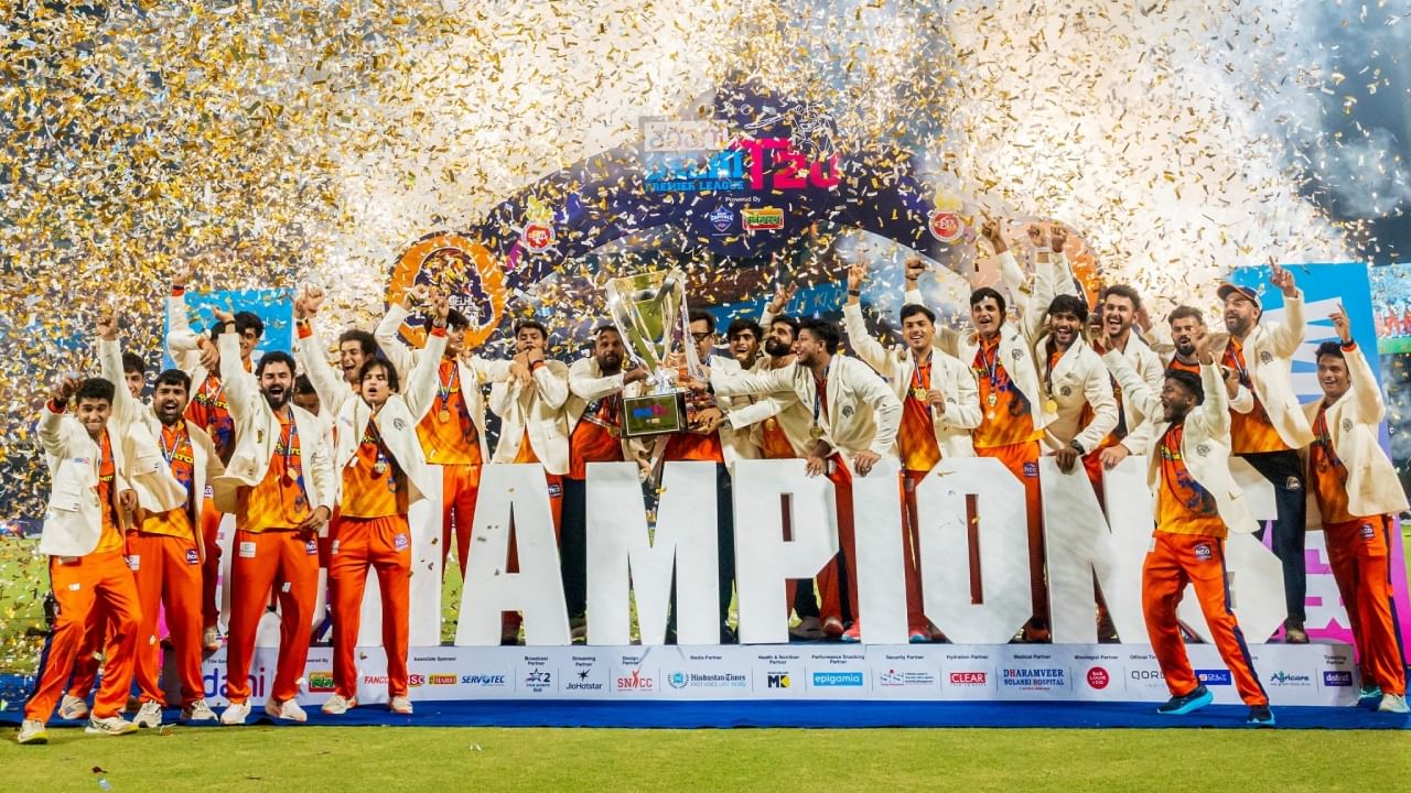 DPLನಲ್ಲಿ ಟ್ರೋಫಿ ಎತ್ತಿ ಹಿಡಿದ ನಿತೀಶ್ ರಾಣಾ ಪಡೆ