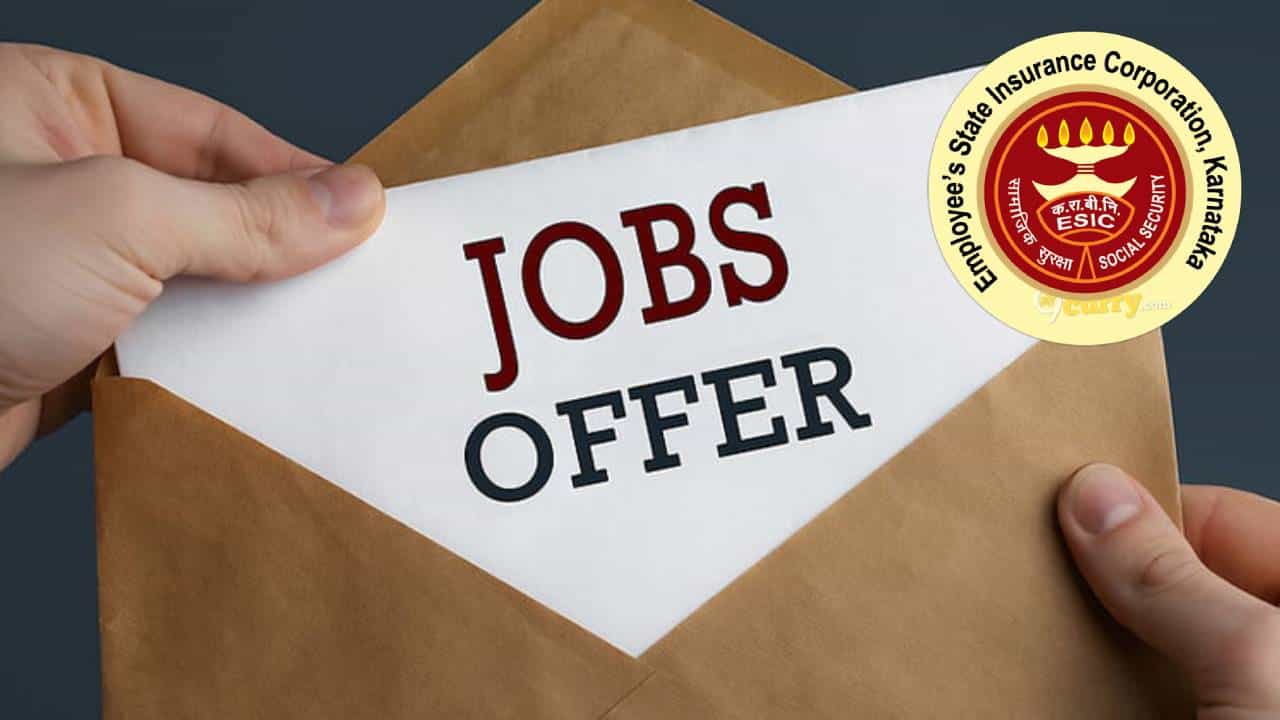 ESIC Recruitment 2025: ನೌಕರರ ರಾಜ್ಯ ವಿಮಾ ನಿಗಮದಲ್ಲಿ ಖಾಲಿ ಇರುವ ವಿವಿಧ ಹುದ್ದೆಗಳಿಗೆ ನೇಮಕಾತಿ