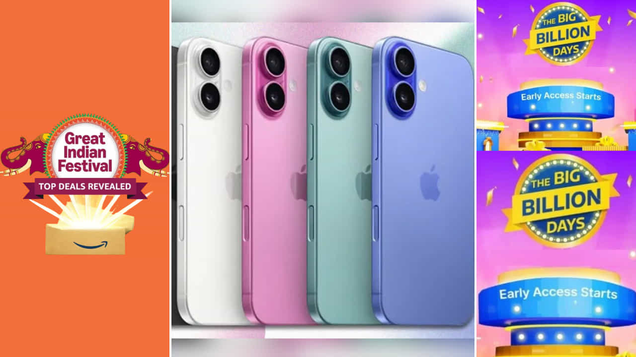 Apple iPhone 16 Discounts: ಅಮೆಜಾನ್ ಅಥವಾ ಫ್ಲಿಪ್ಕಾರ್ಟ್: ಐಫೋನ್ 16 ಅನ್ನು ಯಾವುದರಲ್ಲಿ ಕಡಿಮೆ ಬೆಲೆಗೆ ಖರೀದಿಸಬಹುದು? Apple iPhone 16 Discounts: ಅಮೆಜಾನ್ ಅಥವಾ ಫ್ಲಿಪ್ಕಾರ್ಟ್: ಐಫೋನ್ 16 ಅನ್ನು ಯಾವುದರಲ್ಲಿ ಕಡಿಮೆ ಬೆಲೆಗೆ ಖರೀದಿಸಬಹುದು?