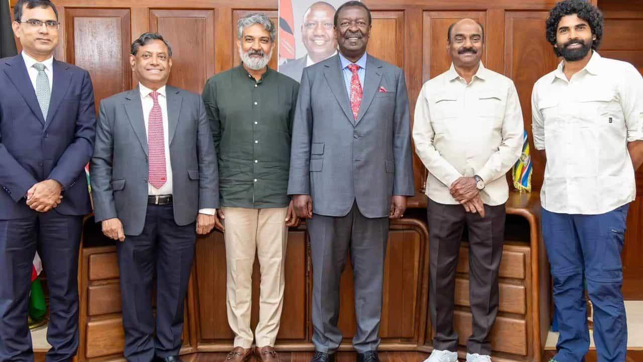 ಕೀನ್ಯಾ ವಿದೇಶ ವ್ಯವಹಾರ ಸಚಿವರ ಭೇಟಿಯಾದ ರಾಜಮೌಳಿ