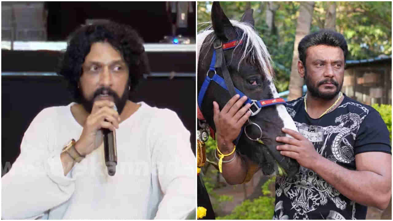 ದರ್ಶನ್ ತೋಟದಲ್ಲಿ ಬಲವಂತವಾಗಿ ನನ್ನನ್ನು ಕುದುರೆ ಹತ್ತಿಸಿದ್ದ: ಕಿಚ್ಚ ಸುದೀಪ್