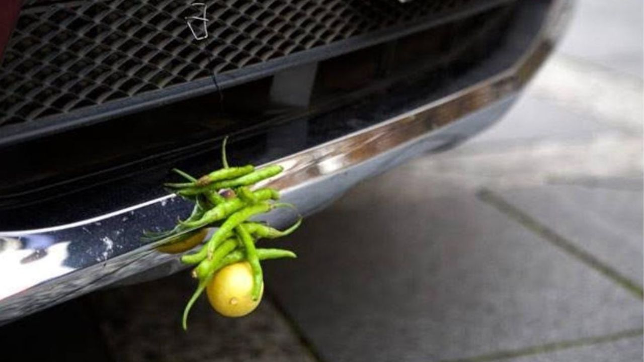 ಮನೆ ಬಾಗಿಲಿಗೆ, ವಾಹನಗಳಲ್ಲಿ ಮೆಣಸಿನಕಾಯಿ ಜತೆಗೆ ನಿಂಬೆಹಣ್ಣು ನೇತುಹಾಕುವುದರ ಹಿಂದಿದೆ ಈ ಕಾರಣ