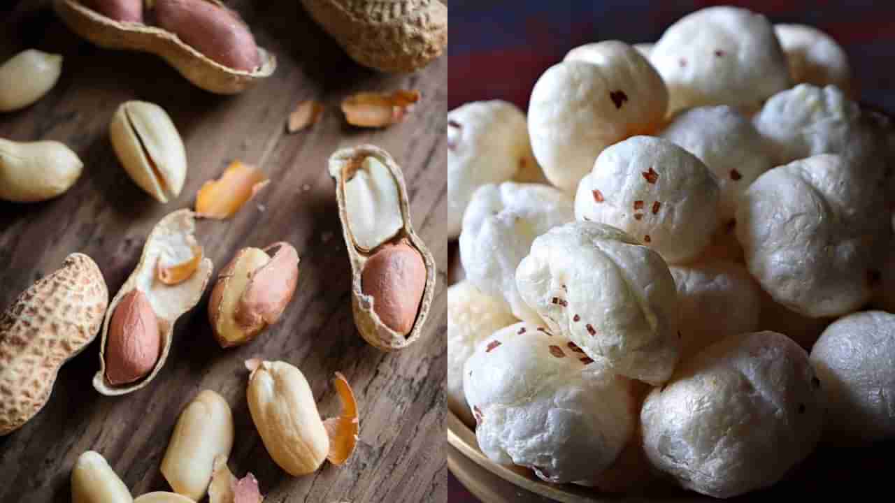 ಮಖಾನಾ vs ಶೇಂಗಾ: ಇವೆರಡರಲ್ಲಿ ಆರೋಗ್ಯ ಕಾಪಾಡಿಕೊಳ್ಳಲು ಯಾವುದು ಉತ್ತಮ ಎಂಬುದನ್ನು ಸ್ಟೋರಿ ಮೂಲಕ ತಿಳಿಯಿರಿ