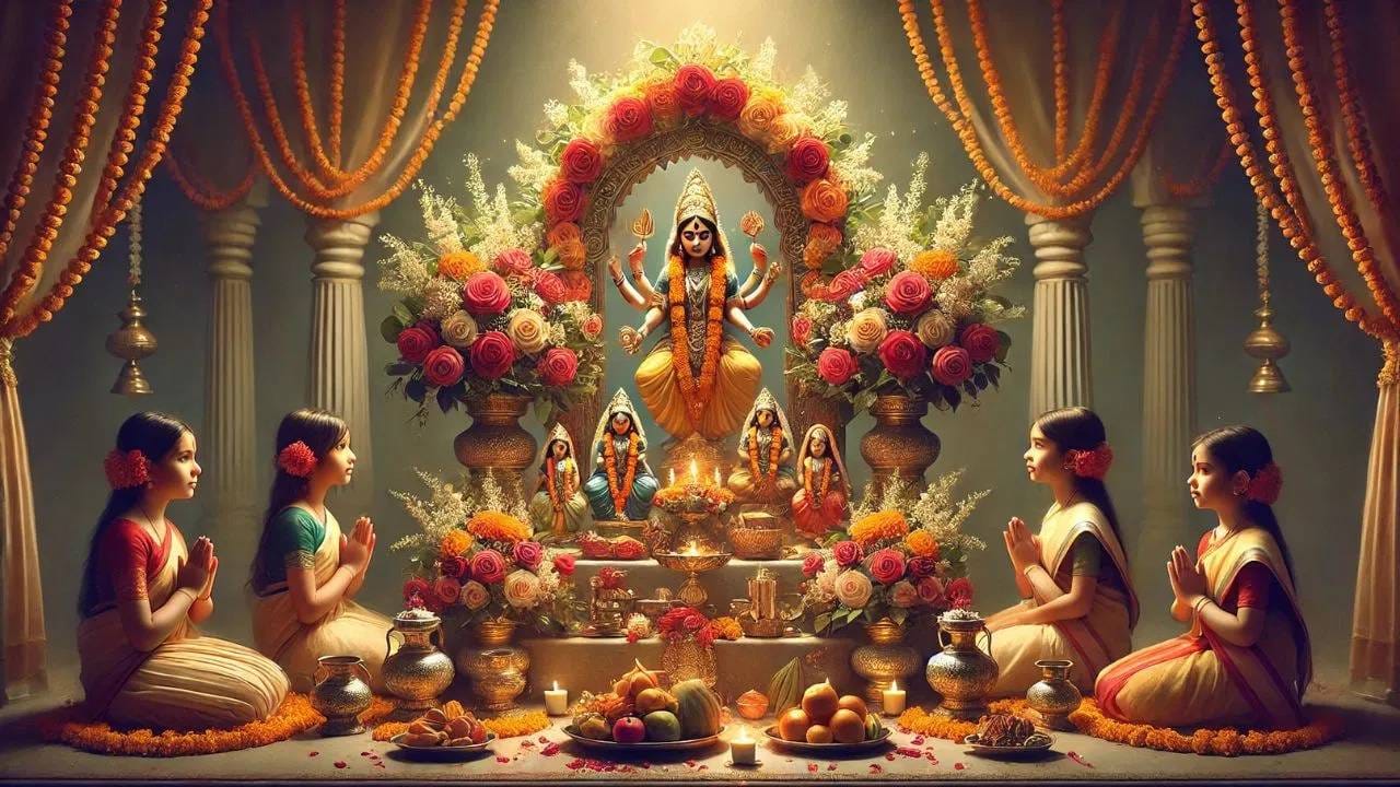 Navratri Kanya Puja: ನವರಾತ್ರಿಯ ಸಮಯದಲ್ಲಿ ಮಾಡಲೇಬೇಕಾದ ಪೂಜೆಯಿದು,ಜ್ಯೋತಿಷ್ಯ ಸಲಹೆ ಇಲ್ಲಿದೆ Navratri Kanya Puja: ನವರಾತ್ರಿಯ ಸಮಯದಲ್ಲಿ ಮಾಡಲೇಬೇಕಾದ ಪೂಜೆಯಿದು,ಜ್ಯೋತಿಷ್ಯ ಸಲಹೆ ಇಲ್ಲಿದೆ