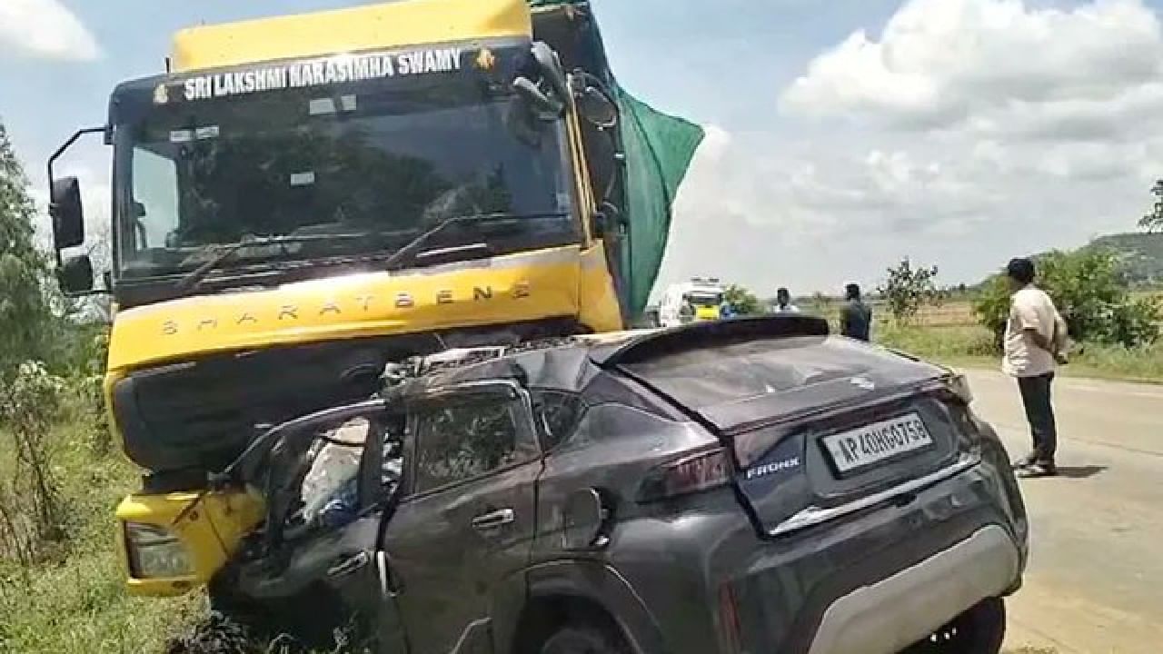 ನೆಲ್ಲೂರಿನಲ್ಲಿ ಭೀಕರ ರಸ್ತೆ ಅಪಘಾತ; ಮಗು ಸೇರಿದಂತೆ 7 ಜನ ಸಾವು