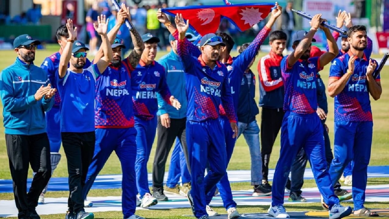 ವಿಂಡೀಸ್ ಪಡೆ ಪಲ್ಟಿ: ಇತಿಹಾಸ ನಿರ್ಮಿಸಿದ ನೇಪಾಳ ವಿಂಡೀಸ್ ಪಡೆ ಪಲ್ಟಿ: ಇತಿಹಾಸ ನಿರ್ಮಿಸಿದ ನೇಪಾಳ