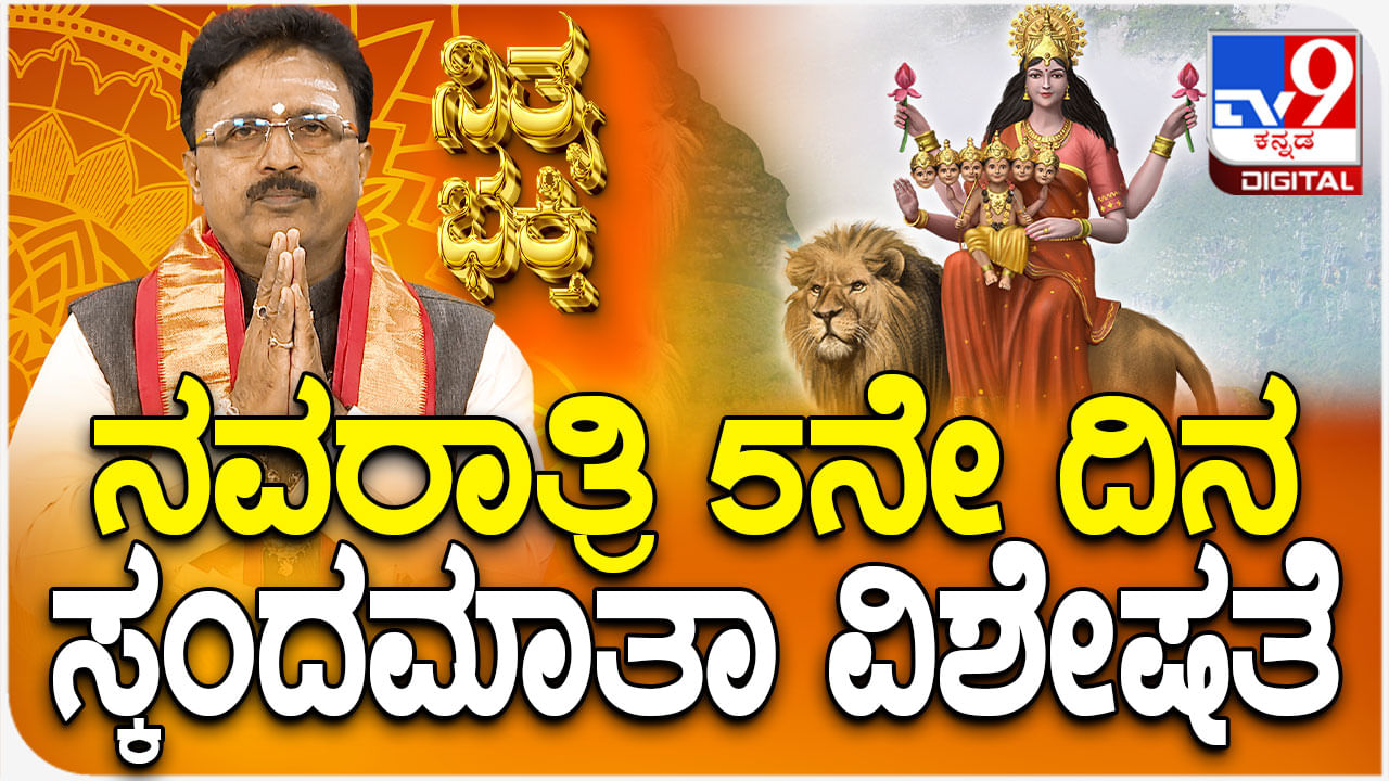 Daily Devotional: ನವರಾತ್ರಿ 5ನೇ ದಿನ ಸ್ಕಂದ ಮಾತಾ ಪೂಜಾ ವಿಶೇಷತೆ ತಿಳಿಯಿರಿ Daily Devotional: ನವರಾತ್ರಿ 5ನೇ ದಿನ ಸ್ಕಂದ ಮಾತಾ ಪೂಜಾ ವಿಶೇಷತೆ ತಿಳಿಯಿರಿ