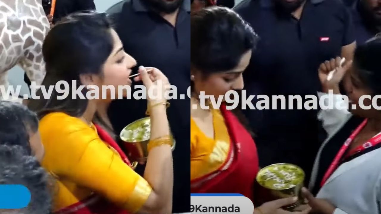 ದಸರಾನಲ್ಲಿ ರಚಿತಾ ರಾಮ್, ಅಭಿಮಾನಿ ಕೊಟ್ಟ ವಿಶೇಷ ಉಡುಗೊರೆ