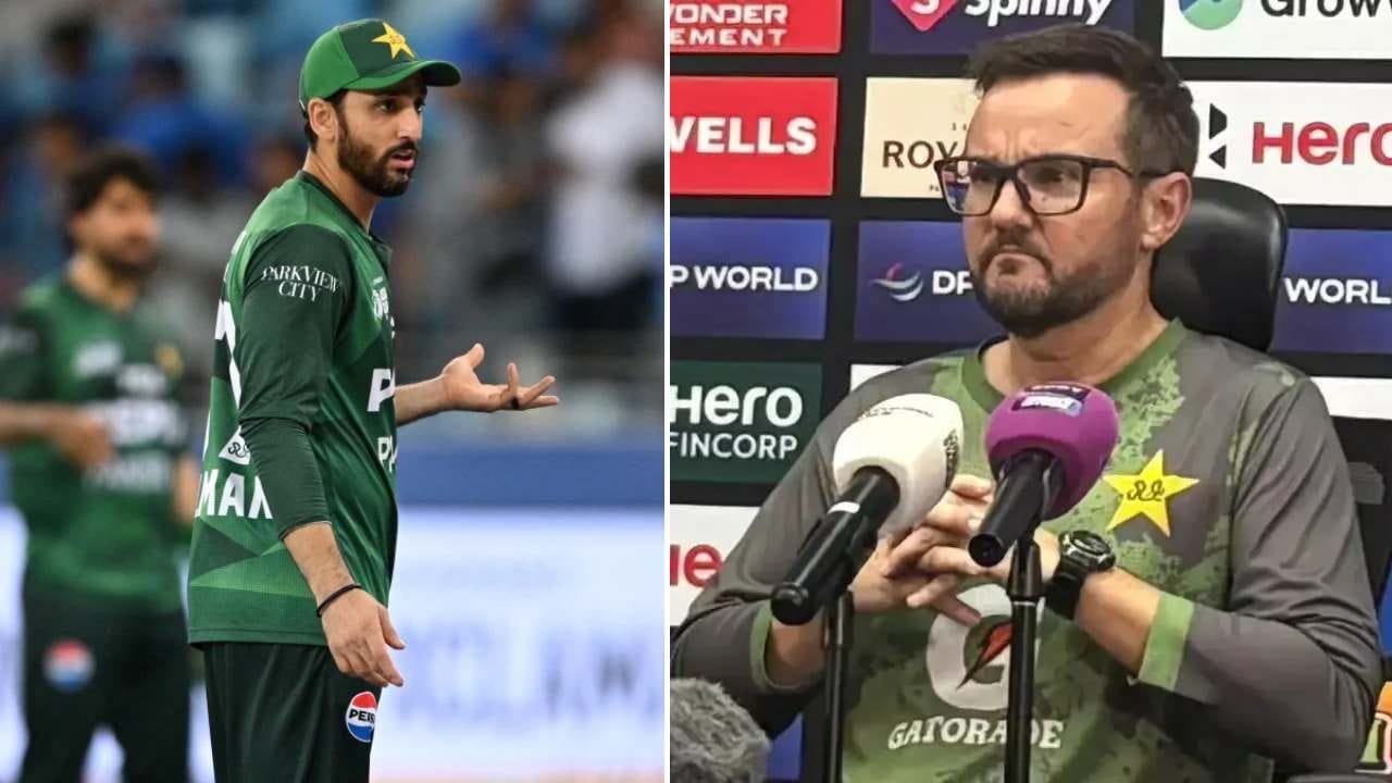 IND vs PAK, Asia Cup: ಪಂದ್ಯ ಮುಗಿದ ಬಳಿಕ ಪತ್ರಿಕಾಗೋಷ್ಠಿಗೆ ಬಂದ ಪಾಕಿಸ್ತಾನ ಕೋಚ್: ಬೇಸರದಲ್ಲಿ ಏನು ಹೇಳಿದ್ರು ನೋಡಿ IND vs PAK, Asia Cup: ಪಂದ್ಯ ಮುಗಿದ ಬಳಿಕ ಪತ್ರಿಕಾಗೋಷ್ಠಿಗೆ ಬಂದ ಪಾಕಿಸ್ತಾನ ಕೋಚ್: ಬೇಸರದಲ್ಲಿ ಏನು ಹೇಳಿದ್ರು ನೋಡಿ