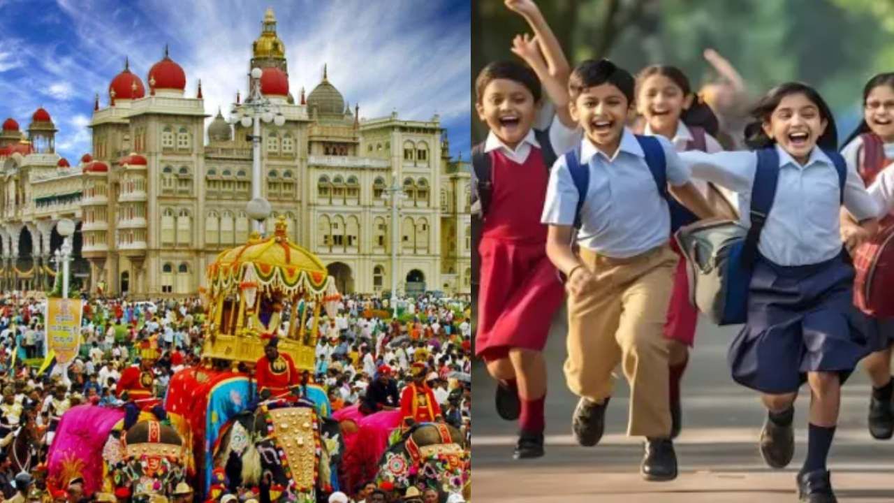 ಮೈಸೂರು ದಸರಾ: ಎರಡು ದಿನ ಹೊರತು ಪಡಿಸಿ 18 ದಿನ ರಜೆ, ಮಕ್ಕಳಿಗೆ ಹಬ್ಬವೋ ಹಬ್ಬ!