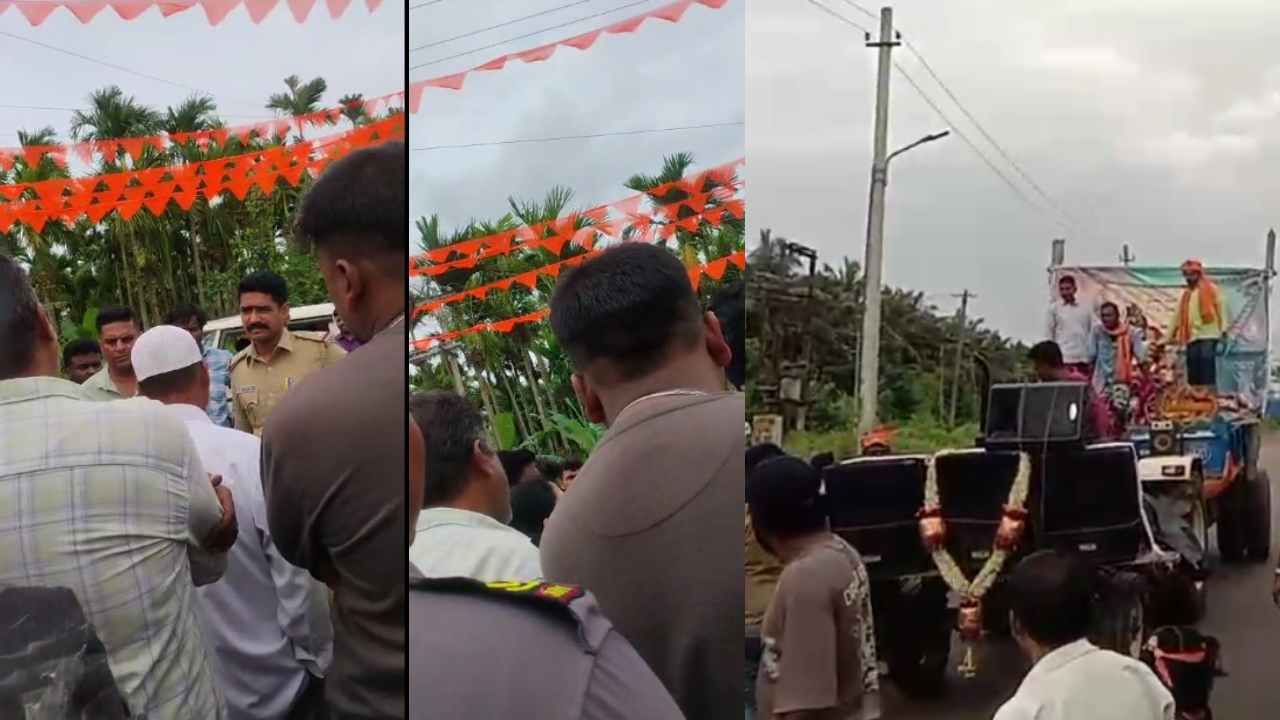 ಗಣೇಶ ವಿಸರ್ಜನೆ ಗಲಾಟೆ: ಹಿಂದೂ ಮುಸ್ಲಿಂ ಜಗಳವೆಂದು ಬಿಂಬಿಸಲು ಯತ್ನ, ಬಿಜೆಪಿ ಕಾರ್ಯಕರ್ತನ ವಿರುದ್ಧ ದೂರು