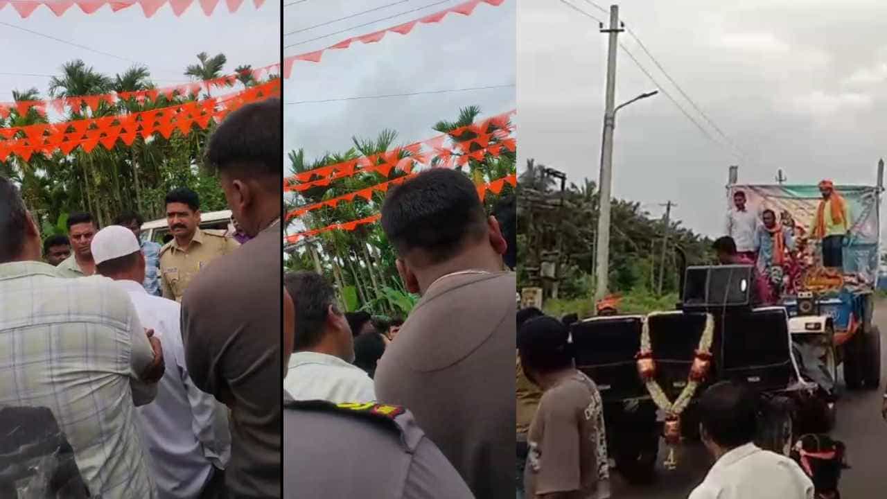 ಗಣೇಶ ವಿಸರ್ಜನೆ ಗಲಾಟೆ: ಹಿಂದೂ ಮುಸ್ಲಿಂ ಜಗಳವೆಂದು ಬಿಂಬಿಸಲು ಯತ್ನ, ಬಿಜೆಪಿ ಕಾರ್ಯಕರ್ತನ ವಿರುದ್ಧ ದೂರು