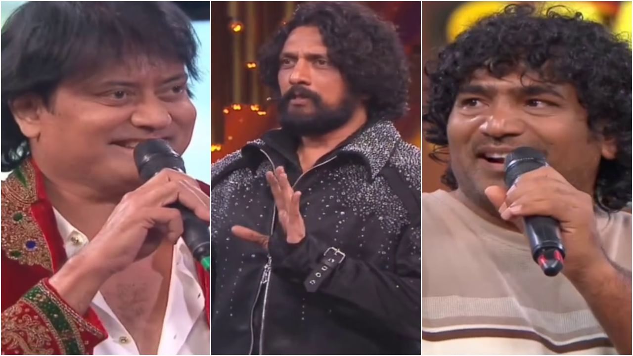 ‘ಚಂದ್ರಪ್ರಭ ಕೆಟ್ಟದಾಗಿ ಕಾಮಿಡಿ ಮಾಡ್ತಾರೆ’; ಸುದೀಪ್ ಎದುರೇ ಹೇಳಿದ ಡಾಗ್ ಸತೀಶ್ ‘ಚಂದ್ರಪ್ರಭ ಕೆಟ್ಟದಾಗಿ ಕಾಮಿಡಿ ಮಾಡ್ತಾರೆ’; ಸುದೀಪ್ ಎದುರೇ ಹೇಳಿದ ಡಾಗ್ ಸತೀಶ್