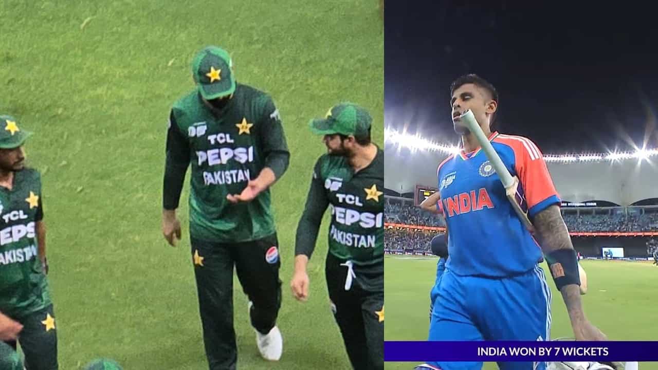 ಪಾಕ್​ಗೆ ಇದಕ್ಕಿಂತ ದೊಡ್ಡ ಅವಮಾನ ಬೇಕೇ? ಮ್ಯಾಚ್ ಮುಗಿದ ಬಳಿಕ ಟೀಂ ಇಂಡಿಯಾ ತೋರಿದ ಖದರ್ ನೋಡಿ  
