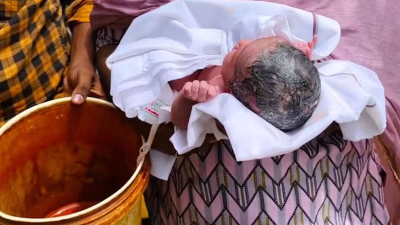 Viral: ಬಾತ್ ರೂಮ್‌ನಲ್ಲೇ ಹೆರಿಗೆ; ನವಜಾತ ಶಿಶುವನ್ನು ಬಕೆಟ್‌ನಲ್ಲೇ ತುಂಬಿಸಿಟ್ಟು ಎಸ್ಕೇಪ್ ಆದ ಬಾಣಂತಿ