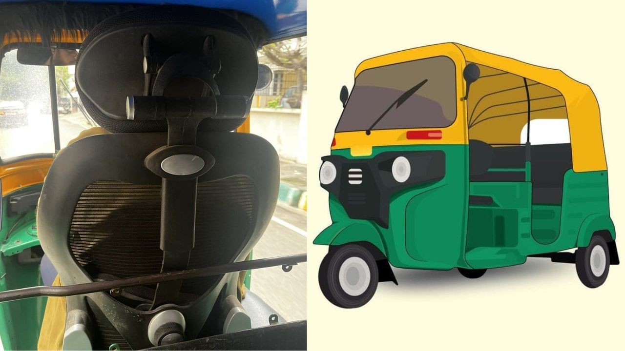 Viral: ಗೇಮಿಂಗ್ ಚೇರ್ ಅಳವಡಿಸಿಕೊಂಡ ಬೆಂಗಳೂರಿನ ಆಟೋ ಡ್ರೈವರ್