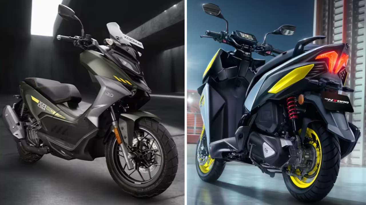 TVS NTORQ 150: ಟಿವಿಎಸ್ನಿಂದ ದೇಶದ ಮೊದಲ ಹೈಪರ್ ಸ್ಪೋರ್ಟ್ ಸ್ಕೂಟರ್ ಬಿಡುಗಡೆ: ಬೆಲೆ 1.19 ಲಕ್ಷ TVS NTORQ 150: ಟಿವಿಎಸ್ನಿಂದ ದೇಶದ ಮೊದಲ ಹೈಪರ್ ಸ್ಪೋರ್ಟ್ ಸ್ಕೂಟರ್ ಬಿಡುಗಡೆ: ಬೆಲೆ 1.19 ಲಕ್ಷ