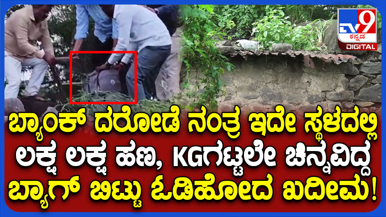 ವಿಜಯಪುರ SBI ಬ್ಯಾಂಕ್ ದರೋಡೆ: ಸಿಕ್ಕ ಸಿಕ್ಕಲ್ಲಿ ಹಣ ಎಸೆದು ಹೋದ ದರೋಡೆಕೋರರು