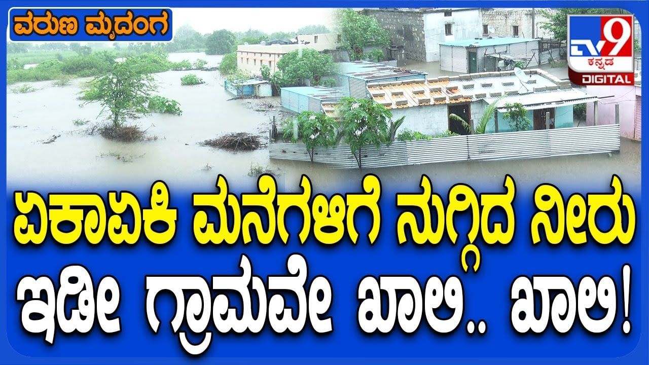 Vijayapura: ಭೀಮಾ ನದಿ ಆರ್ಭಟ; ಪ್ರವಾಹಕ್ಕೆ ಊರಿಗೆ ಊರೇ ಖಾಲಿ