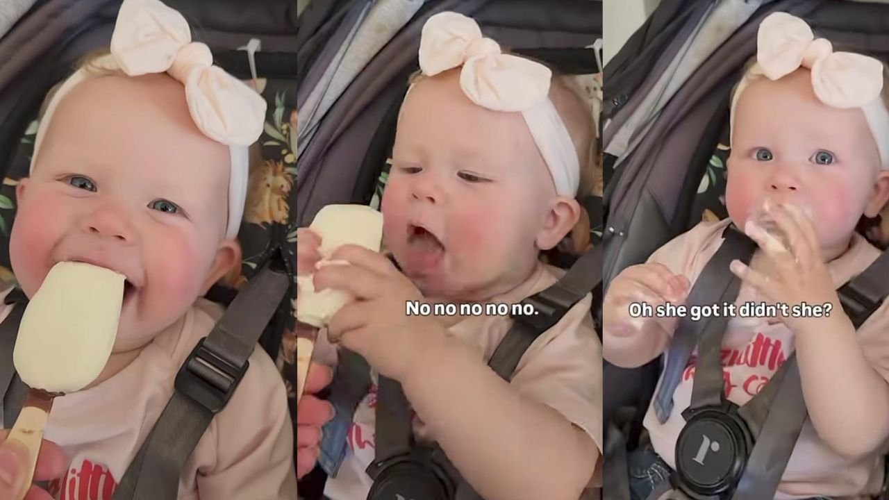 Video: ಮೊದಲ ಬಾರಿ ಐಸ್ಕ್ರೀಮ್ ತಿಂದ ಮಗು, ಕಂದಮ್ಮನ ರಿಯಾಕ್ಷನ್ ಹೇಗಿತ್ತು ನೋಡಿ Video: ಮೊದಲ ಬಾರಿ ಐಸ್ಕ್ರೀಮ್ ತಿಂದ ಮಗು, ಕಂದಮ್ಮನ ರಿಯಾಕ್ಷನ್ ಹೇಗಿತ್ತು ನೋಡಿ