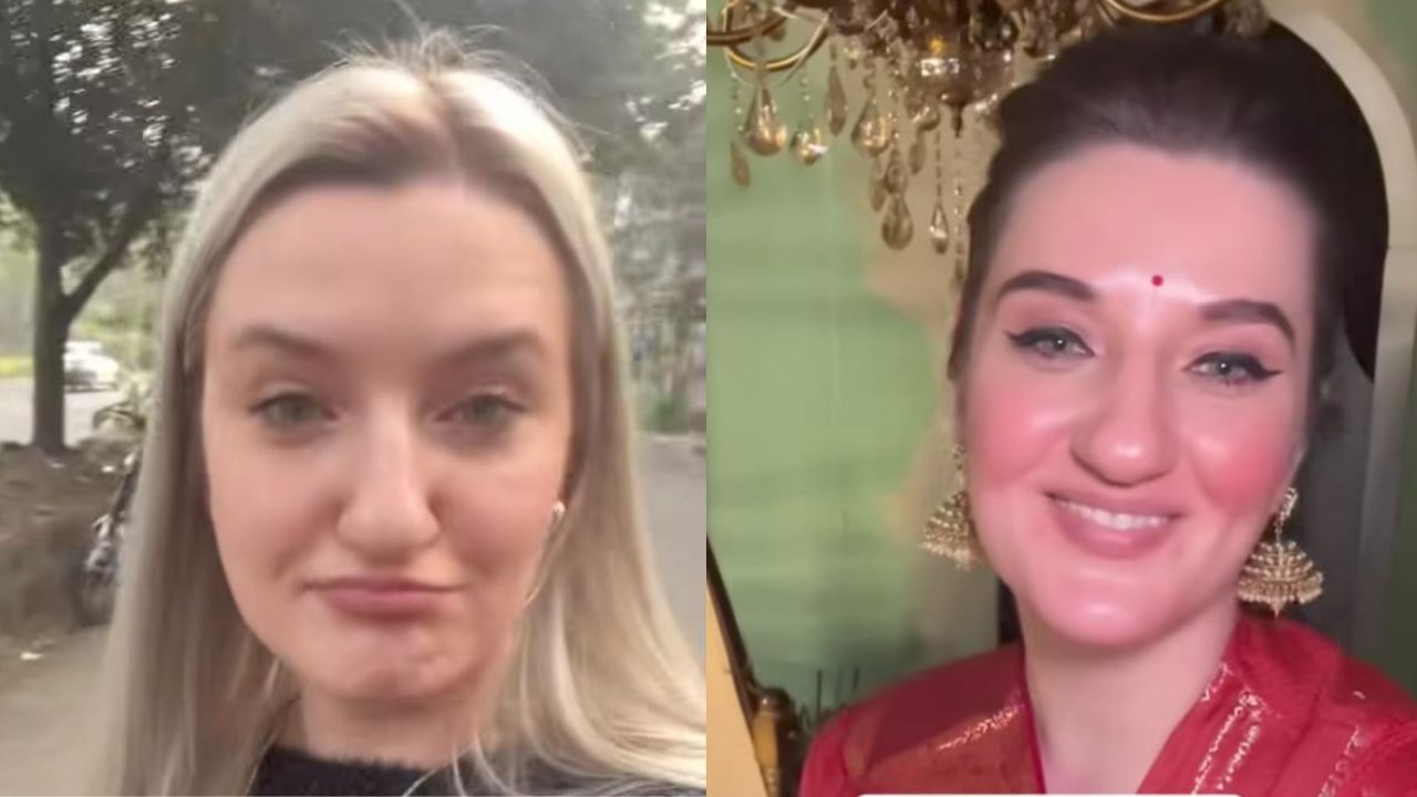 Video: ಭಾರತೀಯನನ್ನು ಮದ್ವೆಯಾದ ಬಳಿಕ ನನ್ನ ಜೀವನವೇ ಬದಲಾಗಿ ಹೋಯ್ತು ಎಂದ ವಿದೇಶಿ ಮಹಿಳೆ Video: ಭಾರತೀಯನನ್ನು ಮದ್ವೆಯಾದ ಬಳಿಕ ನನ್ನ ಜೀವನವೇ ಬದಲಾಗಿ ಹೋಯ್ತು ಎಂದ ವಿದೇಶಿ ಮಹಿಳೆ