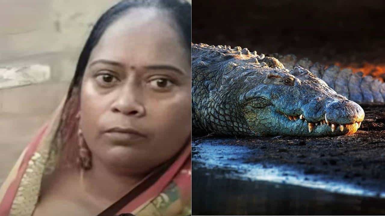 ಗಂಡನ ಜತೆ ಜಗಳವಾಡಿ ಗಂಗಾ ನದಿಗೆ ಹಾರಿ, ಮೊಸಳೆ ಕಂಡು ಮರವೇರಿ ಕುಳಿತ ಮಹಿಳೆ