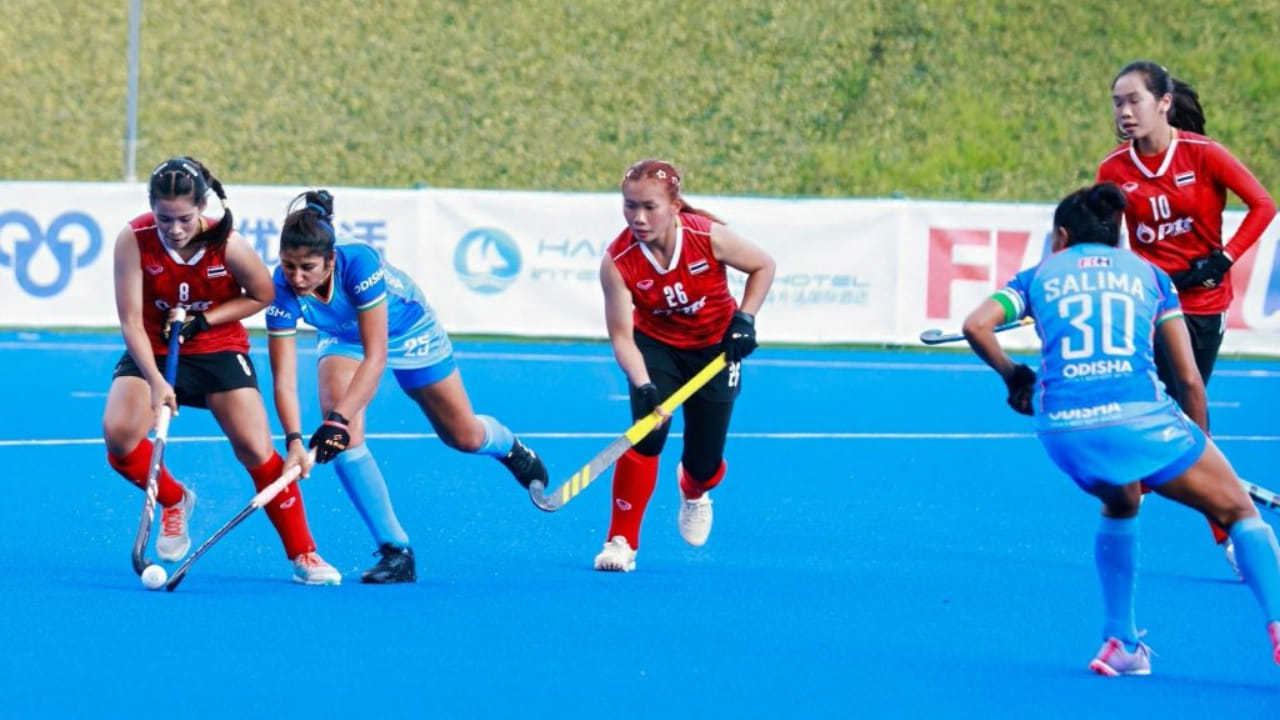 Asia Cup 2025: ಥೈಲ್ಯಾಂಡ್ ವಿರುದ್ಧ ಏಕಪಕ್ಷೀಯ ಗೆಲುವು ದಾಖಲಿಸಿದ ಭಾರತ ಮಹಿಳಾ ಹಾಕಿ ತಂಡ