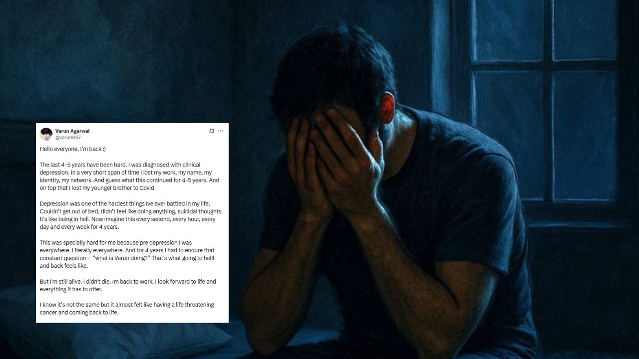 4 ವರ್ಷಗಳ ಕಾಲ ಖಿನ್ನತೆಗೆ ಒಳಗಾಗಿದ್ದ ಬೆಂಗಳೂರು ಮೂಲದ ವ್ಯಕ್ತಿ, ಅದರಿಂದ ಹೊರಬಂದದ್ದು ಹೇಗೆ ಗೊತ್ತಾ?