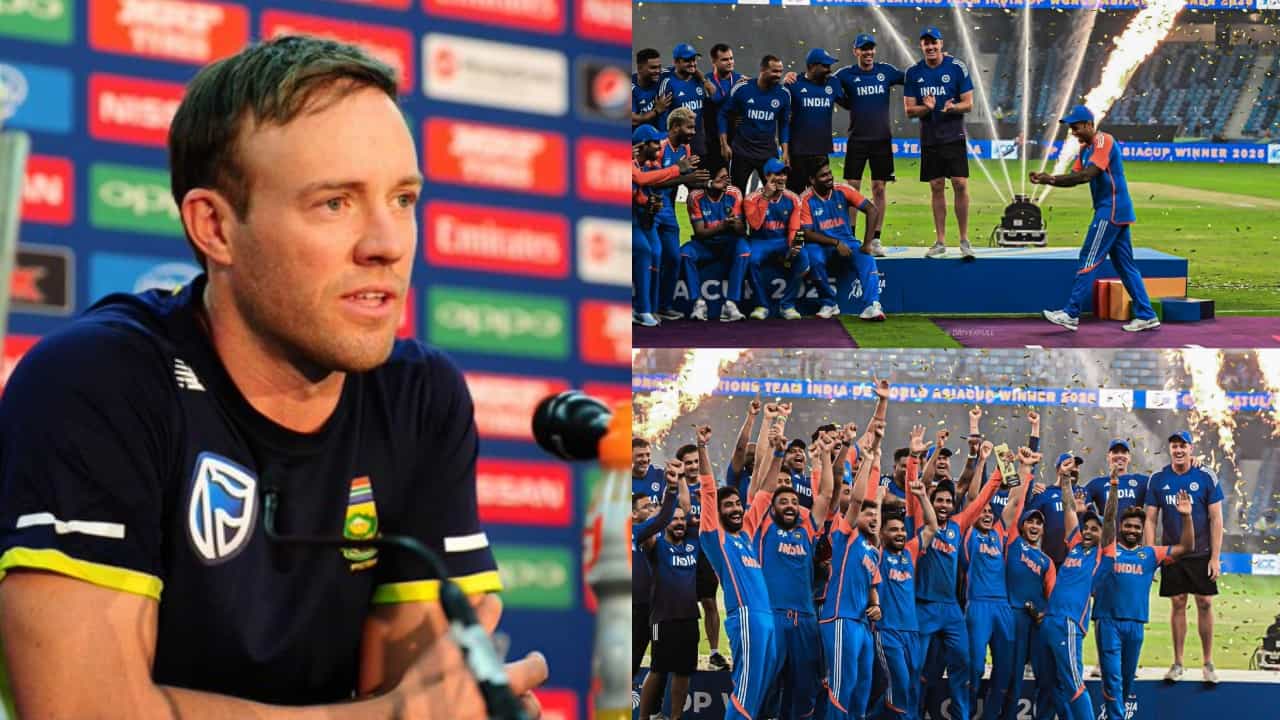‘ನಾನು ದುಃಖಿತನಾಗಿದ್ದೇನೆ’; ಏಷ್ಯಾಕಪ್ ಟ್ರೋಫಿ ವಿವಾದದ ಬಗ್ಗೆ ಡಿವಿಲಿಯರ್ಸ್ ಮಾತು ‘ನಾನು ದುಃಖಿತನಾಗಿದ್ದೇನೆ’; ಏಷ್ಯಾಕಪ್ ಟ್ರೋಫಿ ವಿವಾದದ ಬಗ್ಗೆ ಡಿವಿಲಿಯರ್ಸ್ ಮಾತು