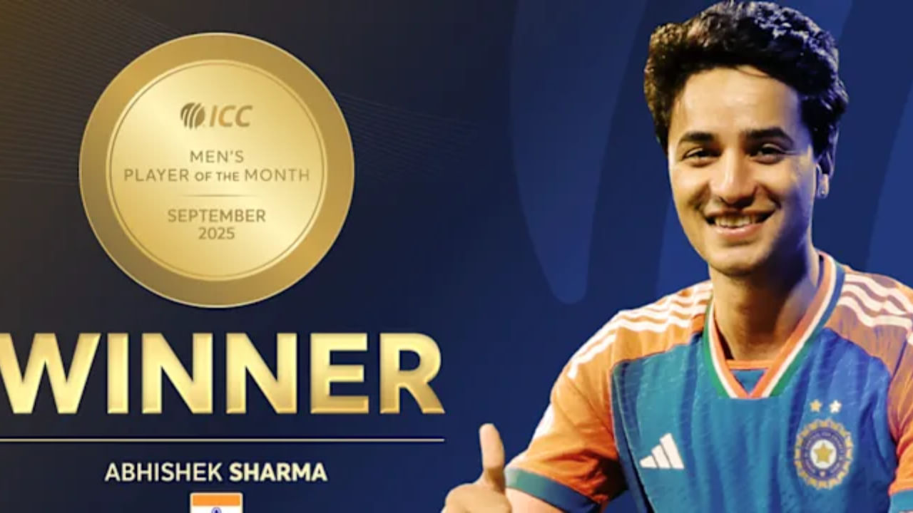 ಸೆಪ್ಟೆಂಬರ್‌ ತಿಂಗಳಲ್ಲಿ ಅದ್ಭುತ ಪ್ರದರ್ಶನ ನೀಡಿದ್ದ ಅಭಿಷೇಕ್ ಶರ್ಮಾ, ಟೀಂ ಇಂಡಿಯಾದ ಏಷ್ಯಾಕಪ್ ಗೆಲುವಿನಲ್ಲಿ ಪ್ರಮುಖ ಪಾತ್ರ ವಹಿಸಿದರು. ಆಡಿದ ಏಳು ಟಿ20 ಪಂದ್ಯಗಳಲ್ಲಿ ಮೂರು ಅರ್ಧಶತಕಗಳನ್ನು ಒಳಗೊಂಡಂತೆ ಒಟ್ಟು 314 ರನ್ ಬಾರಿಸಿದರು. ಹೀಗಾಗಿ ಅವರಿಗೆ ಟೂರ್ನಮೆಂಟ್‌ನ ಆಟಗಾರ ಪ್ರಶಸ್ತಿಯೂ ಲಭಿಸಿತು. ಪ್ರಸ್ತುತ ಅಭಿಷೇಕ್ ವಿಶ್ವದ ನಂ. 1 ಟಿ20 ಬ್ಯಾಟ್ಸ್‌ಮನ್ ಕೂಡ ಆಗಿದ್ದಾರೆ.