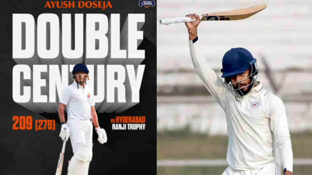 Ranji Trophy 2025: ಒಂದೇ ದಿನ, ಒಂದೇ ಹೆಸರಿನ ಇಬ್ಬರು ಆಟಗಾರರಿಂದ ಸಿಡಿಯಿತು ದ್ವಿಶತಕ