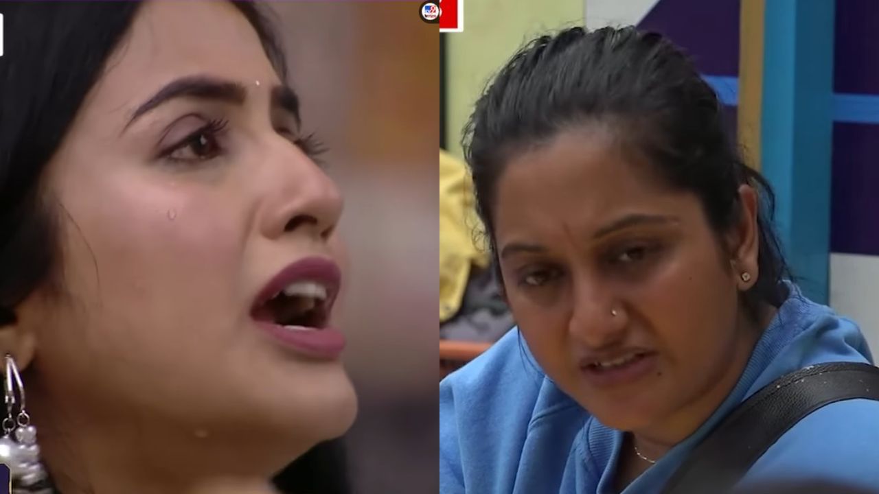 ಬಿಗ್​​ಬಾಸ್​​​ನಲ್ಲಿ ವ್ಯಕ್ತಿತ್ವದ ವಿಮರ್ಶೆ: ಗಳಗಳನೆ ಅತ್ತ ಜಾನ್ವಿ