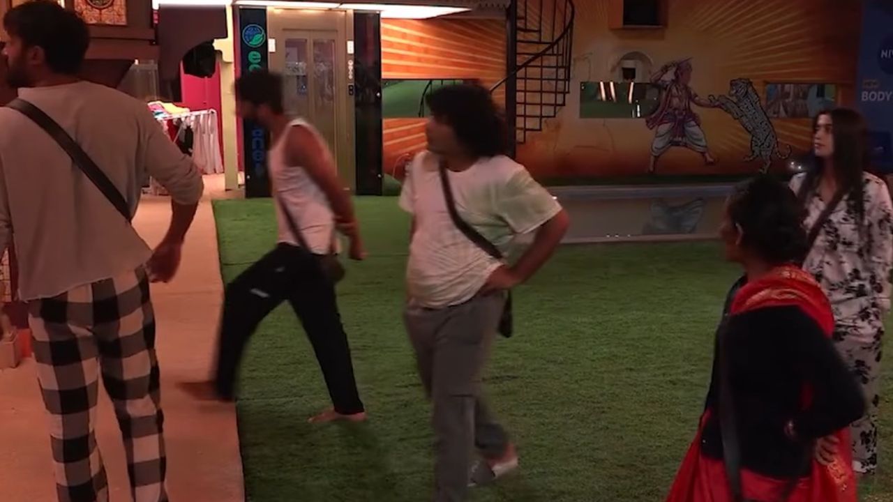 ಬಿಗ್ಬಾಸ್ ಮನೆಯಲ್ಲಿ ಅರ್ಧ ರಾತ್ರಿಯಲ್ಲಿ ಕೇಳಿತು ಗೆಜ್ಜೆ ಸದ್ದು ಬಿಗ್ಬಾಸ್ ಮನೆಯಲ್ಲಿ ಅರ್ಧ ರಾತ್ರಿಯಲ್ಲಿ ಕೇಳಿತು ಗೆಜ್ಜೆ ಸದ್ದು