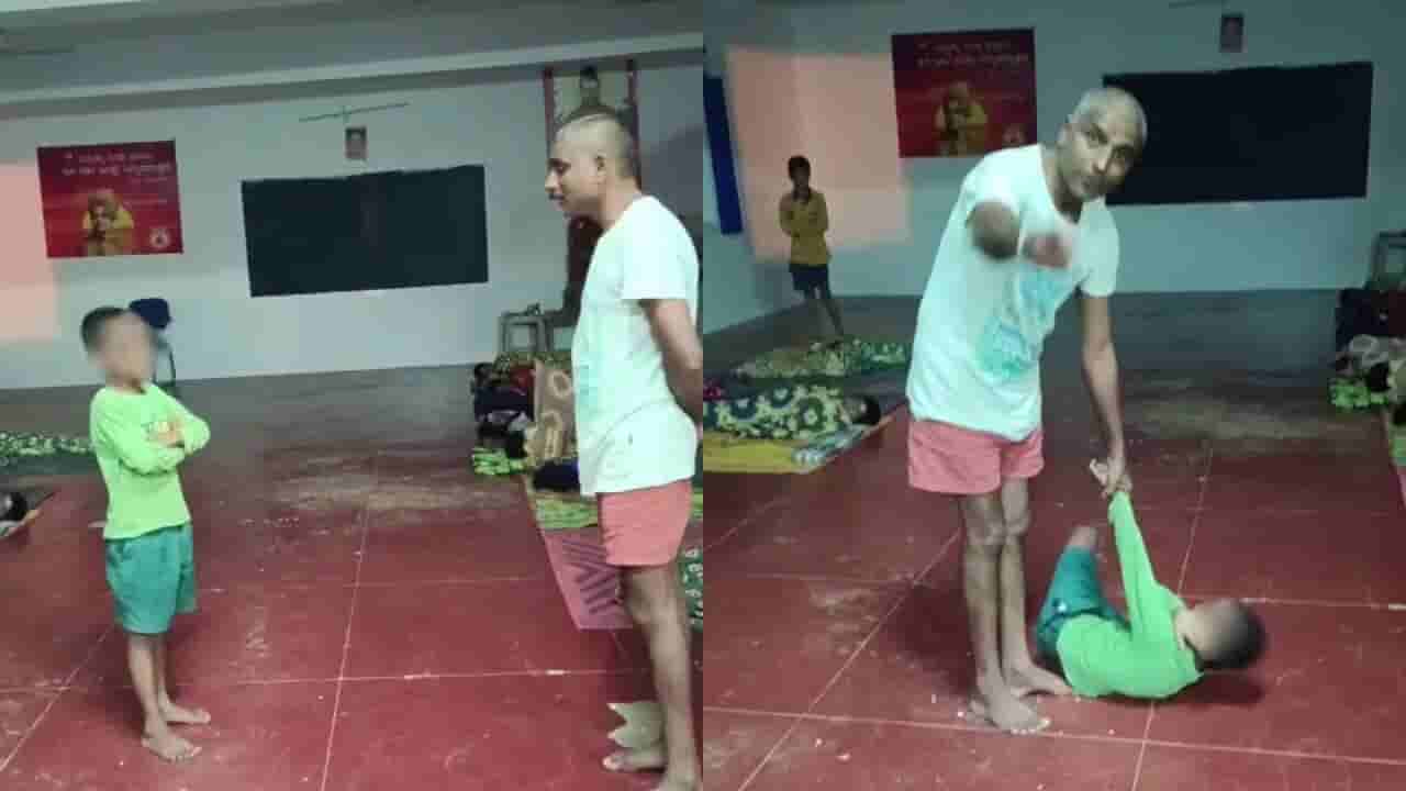 ಚಿತ್ರದುರ್ಗ: ಅಜ್ಜಿಗೆ ಫೋನ್ ಮಾಡಿದ್ದಕ್ಕೆ ವಿದ್ಯಾರ್ಥಿ ಮೇಲೆ ಹಲ್ಲೆ ಮಾಡಿದ ಮುಖ್ಯ ಶಿಕ್ಷಕ; ವಿಡಿಯೋ ವೈರಲ್​​