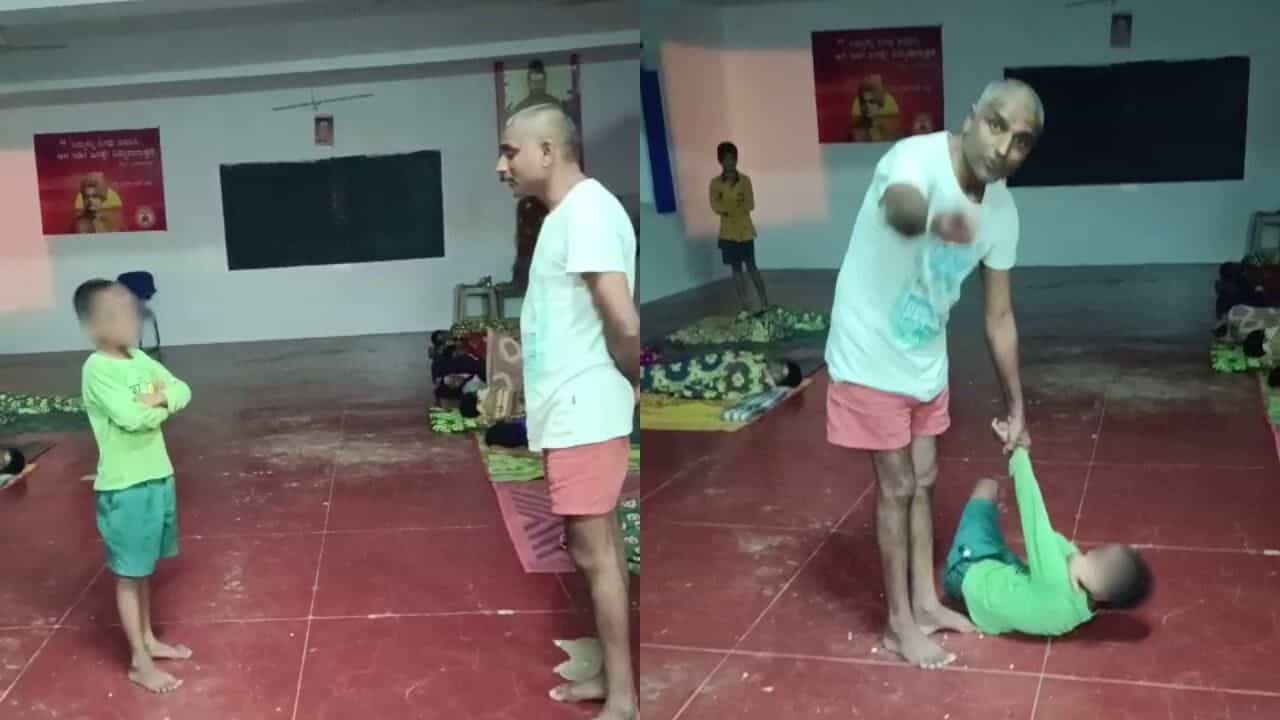 ಚಿತ್ರದುರ್ಗ: ಅಜ್ಜಿಗೆ ಫೋನ್ ಮಾಡಿದ್ದಕ್ಕೆ ವಿದ್ಯಾರ್ಥಿ ಮೇಲೆ ಹಲ್ಲೆ ಮಾಡಿದ ಮುಖ್ಯ ಶಿಕ್ಷಕ; ವಿಡಿಯೋ ವೈರಲ್​​