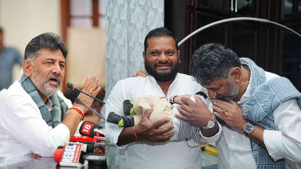 ಕುಡಚಿ  ಕಾಂಗ್ರೆಸ್ ಶಾಸಕ ಮಹೇಂದ್ರ ತಮ್ಮಣ್ಣನವರ್ ತಮ್ಮ ಮಗನಿಗೆ ಡಿಸಿಎಂ ಡಿಕೆ ಶಿವಕುಮಾರ್ ಅವರ ಹೆಸರನ್ನೇ ಇಟ್ಟಿದ್ದಾರೆ. ಅದರಲ್ಲೂ ಡಿಕೆ ಶಿವಕುಮಾರ್ ಅವರಿಂದಲೇ ಹೆಸರು ನಾಮಕರಣ ಮಾಡಿಸಿದ್ದು ವಿಶೇಷವಾಗಿದೆ.