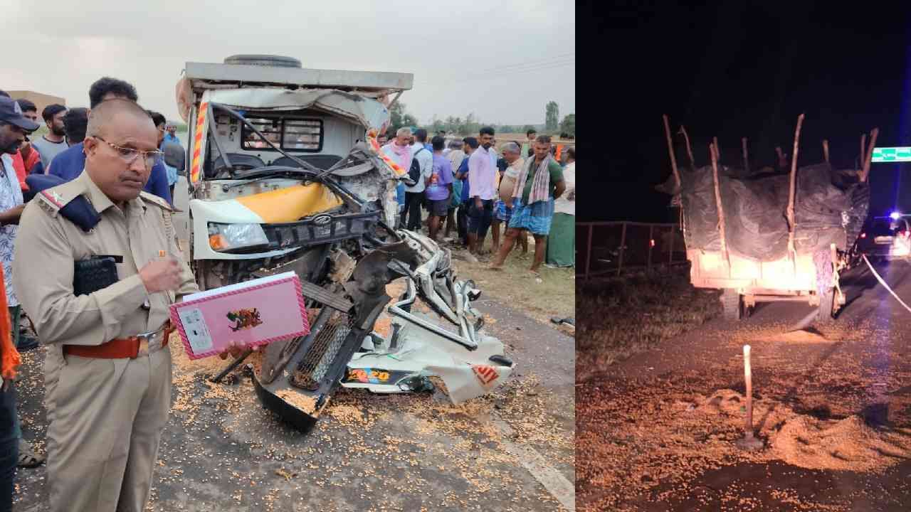 ಹಾವೇರಿಯಲ್ಲಿ ಭೀಕರ ಅಪಘಾತ: ಮೂವರು ಸಾವು, 20ಕ್ಕೂ ಹೆಚ್ಚು ಜನರಿಗೆ ಗಾಯ