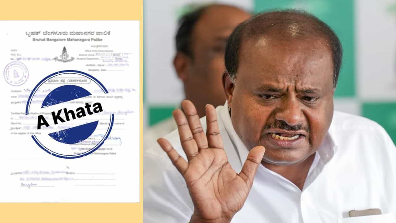 ಬಿ ಖಾತಾದಿಂದ ಎ ಖಾತಾ ಮಾಡುವ ಯೋಜನೆ ಮೂಲಕ ಜನತೆಗೆ ಟೋಪಿ: ಹೆಚ್ಡಿ ಕುಮಾರಸ್ವಾಮಿ ವಾಗ್ದಾಳಿ ಬಿ ಖಾತಾದಿಂದ ಎ ಖಾತಾ ಮಾಡುವ ಯೋಜನೆ ಮೂಲಕ ಜನತೆಗೆ ಟೋಪಿ: ಹೆಚ್ಡಿ ಕುಮಾರಸ್ವಾಮಿ ವಾಗ್ದಾಳಿ