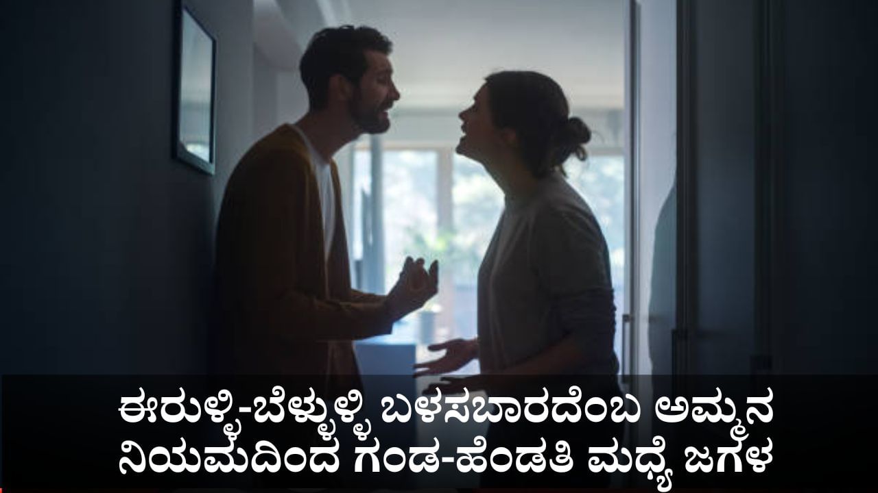 ಈರುಳ್ಳಿ-ಬೆಳ್ಳುಳ್ಳಿ ಬಳಸಬಾರದೆಂಬ ಅಮ್ಮನ ನಿಯಮದಿಂದ ಗಂಡ-ಹೆಂಡತಿ ಮಧ್ಯೆ ಜಗಳ